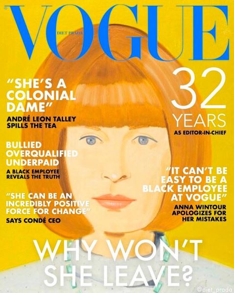 «Первая леди» американского Vogue стала еще влиятельней: о новом назначении Анны Винтур