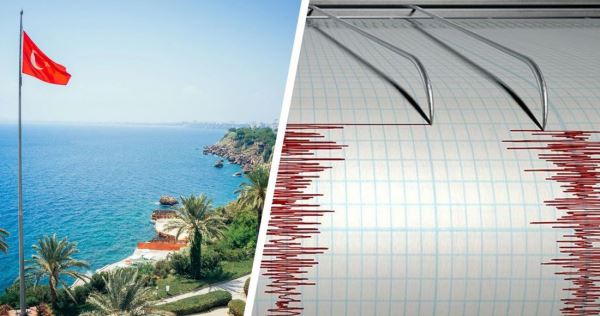 В Анталии и Мармарисе землетрясение: паника началась ночью